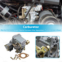 Carburetor Carby 12V Electric Choke Fits For VW Volkswagen 34 Pict-3 113129031K