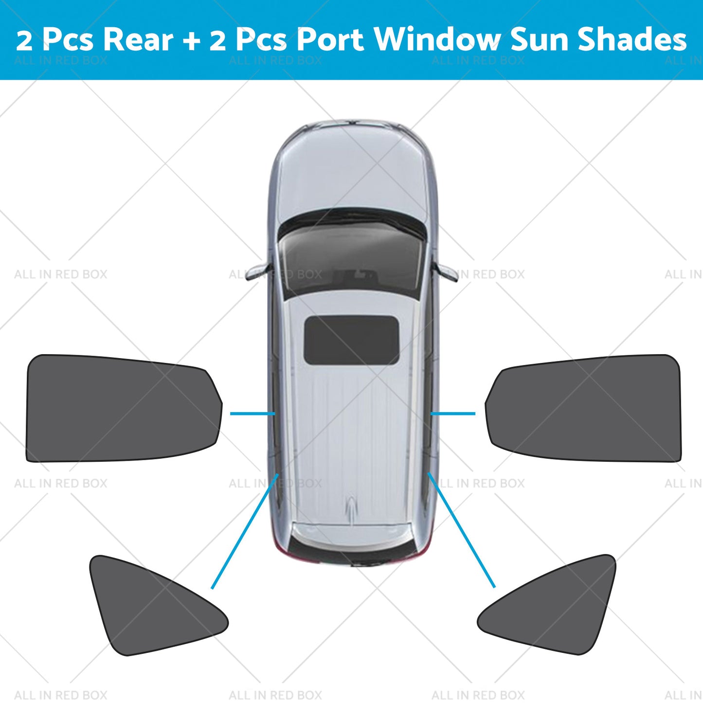 Window Magnetic Mesh Sun Blind Shade Suitable for MG ZS ZST ZS EV 2018-23