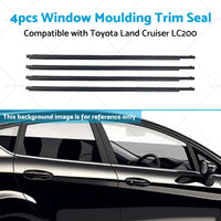 Window Seal Belt Weatherstrip Suitable For Toyota Land Cruiser LC200 2008-2016