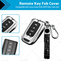 Suitable for Great Wall GWM Wey Tank 300 Alloy Car Remote Key Fob Cover Key Case