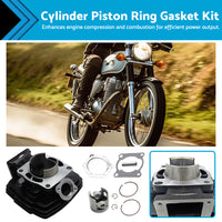 {{ Cylinder Piston Ring Gasket Kit Suitable For Yamaha DT175 MX175 F G H 1978-2014 }} - Buy Car Parts Online at {{ Kaka Auto Parts }}.