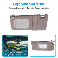 7432006780B0 Left Side Sun Visor Gray Suitable for Toyota Camry Aurion 07-11