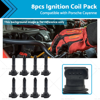 compare product 8x  Ignition Coil Pack Suitable for Porsche Cayenne 9PA 03-06 4. 5L M 48. 00 48. 50