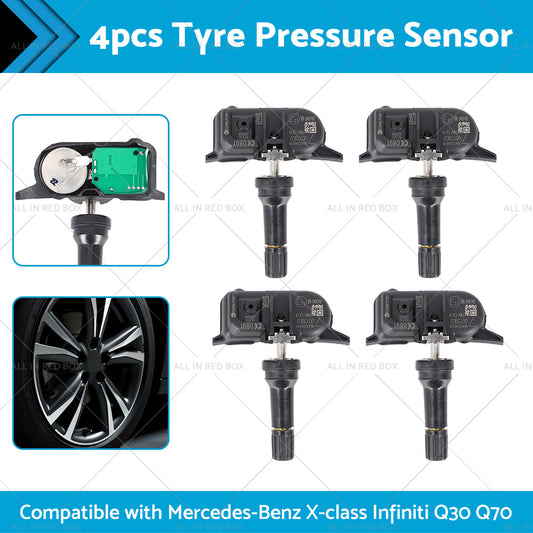 4PCS Tyre Pressure Sensor 40700-5ZH0A Suitable for Mercedes X Class 2017-2020