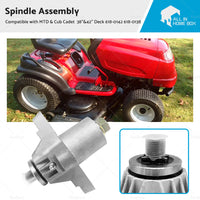 1x Spindle Assembly Suitable For MTD  and  Cub Cadet  38 inch  and 42 inch  Deck 618-0142 618-0138