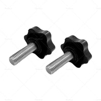 Pair 6mm Plum Blossom Carefree Awning Brace Locking Knob Suitable For Caravan RV