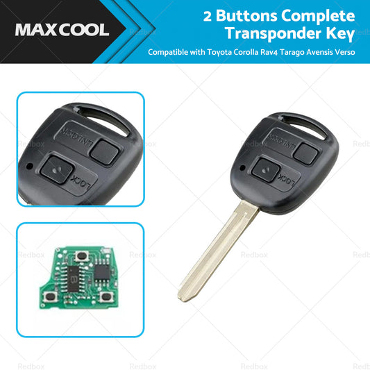 60030 Remote Car Key Suitable For Toyota Corolla Rav4 Tarago Avensis Verso