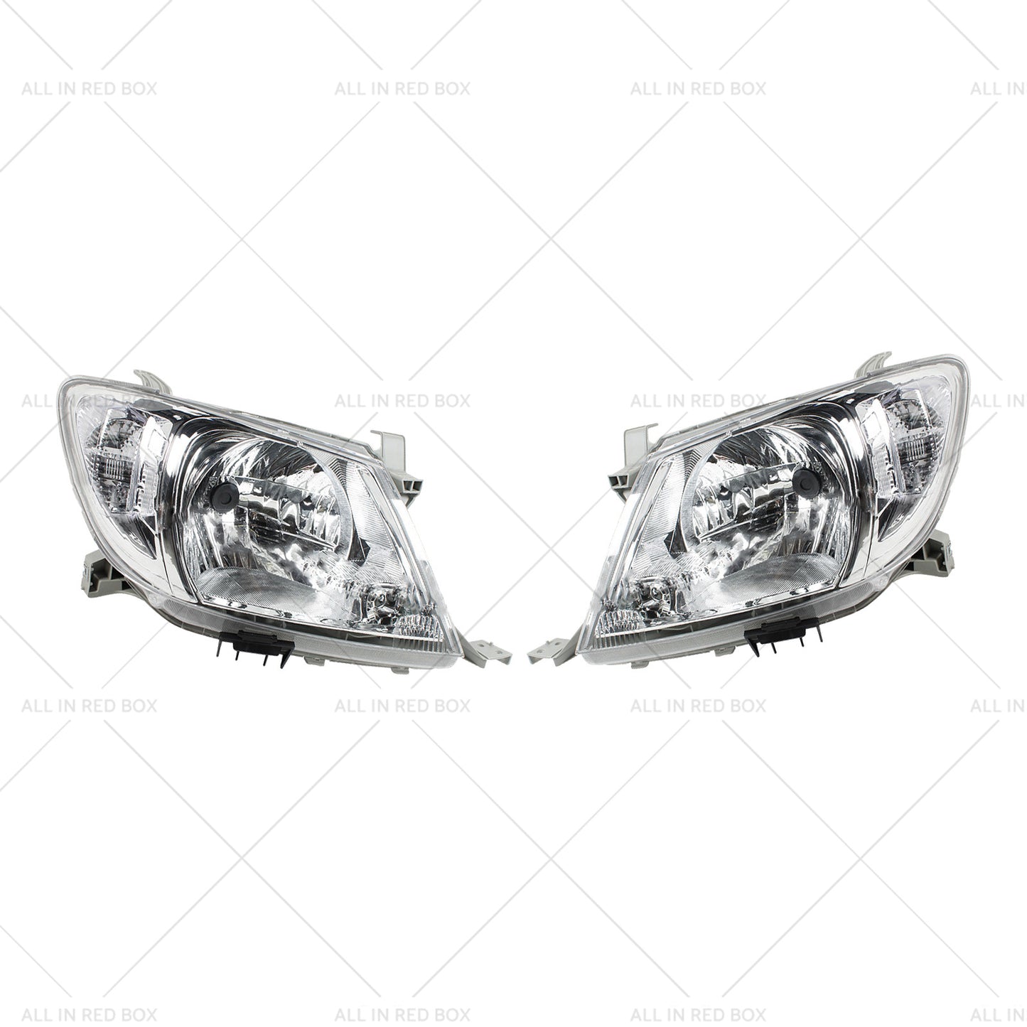 Pair LHRH Head Light Lamps Suitable for Toyota Hilux Ute 2008-2012 2WD 4WD