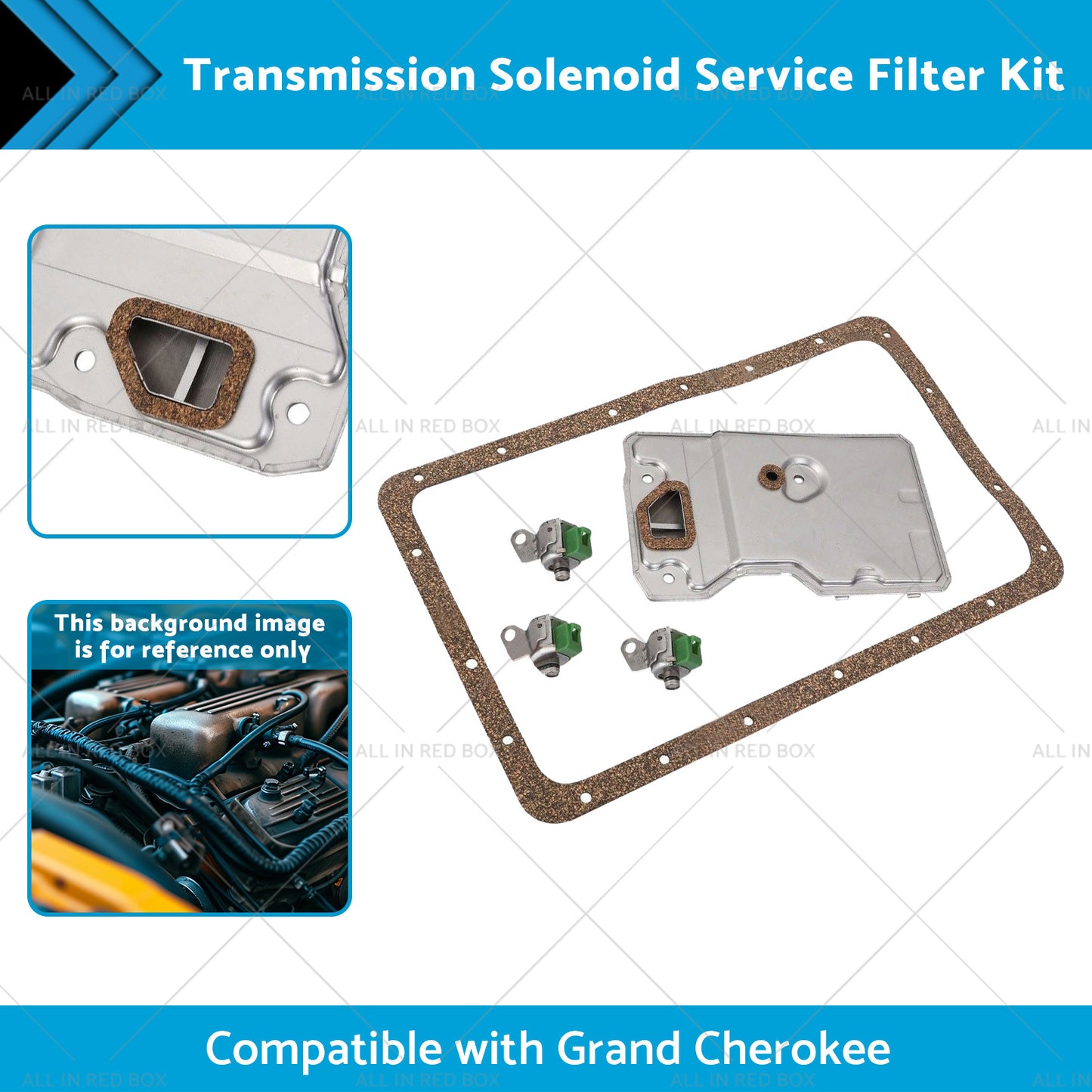 Transmission Solenoid Service Filter Kit Suitable for Jeep A340 AW4 4. 0 87-01