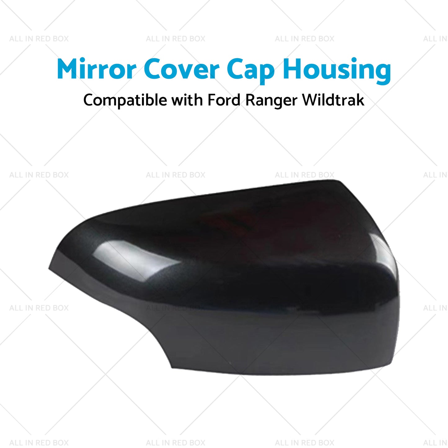 Right Side Grey Mirror Cover Cap Housing Suitable for Ford Wildtrak Ranger 12-21