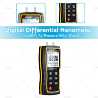 Digital Differential Manometer ¡À103. 42KPa Air Pressure Meter Digital