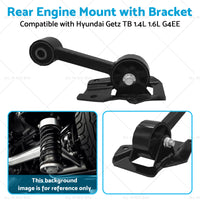 Rear Engine Mount with Bracket Suitable for Hyundai Getz TB 1. 4L 1. 6L G4EE 05-11