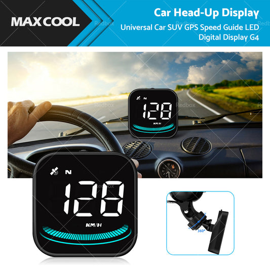 Digital Speedometer Universal GPS Car HUD Head Up Display MPH Overspeed Alarm AU