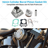 76mm Engine Cylinder Big Bore Kit Suitable For Bayou 300 KLF300 Prairie 300