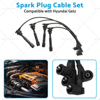 Spark Plug Cable Set Suitable for Hyundai Getz 02-11 1. 4L 1. 5L 1. 6L 2750126D00