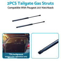 2PCS Tailgate Gas Struts Set Suitable For Peugeot 207 Hatchback 9659789480 Black