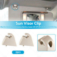 2xSun Visor Clip For Holden Commodore Berlina Calais VN VP VR VS VT VZ VX VY UTE