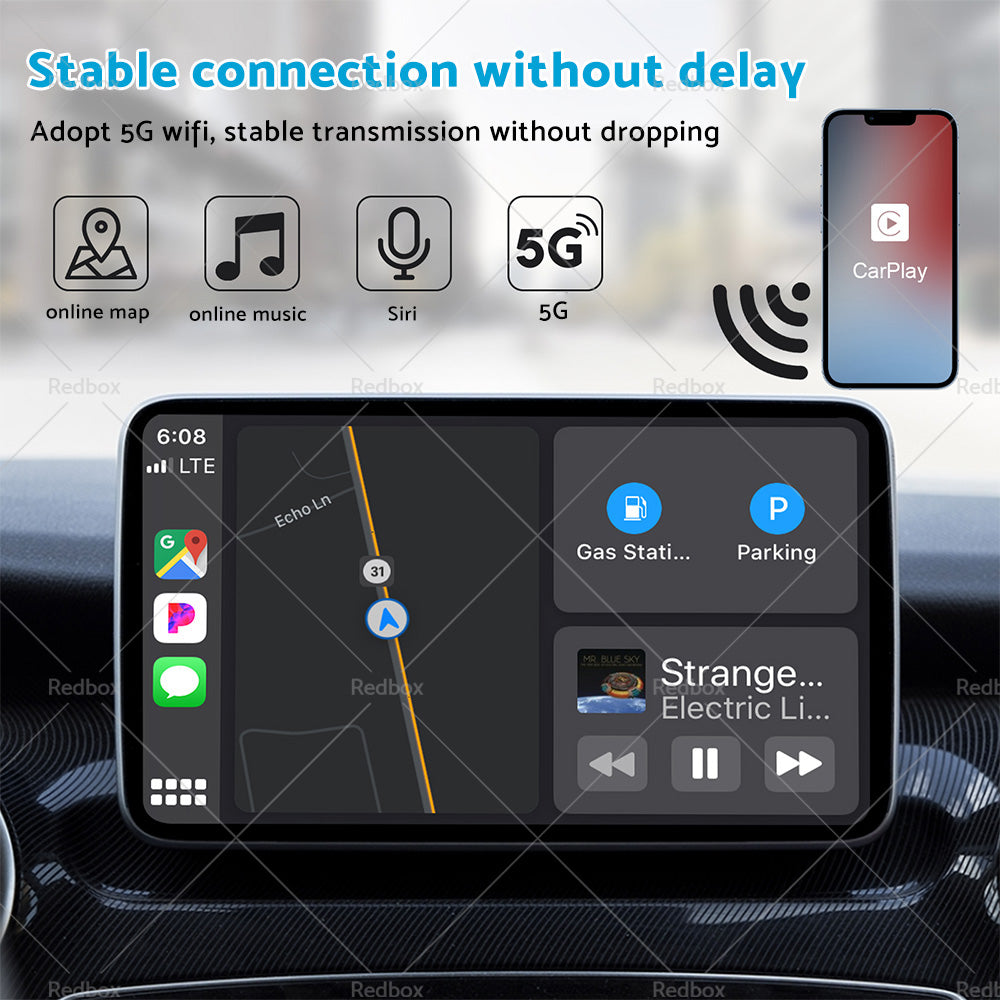 USB Wireless CarPlay Adapter Dongle For Apple iOS Car Auto Navigation Player