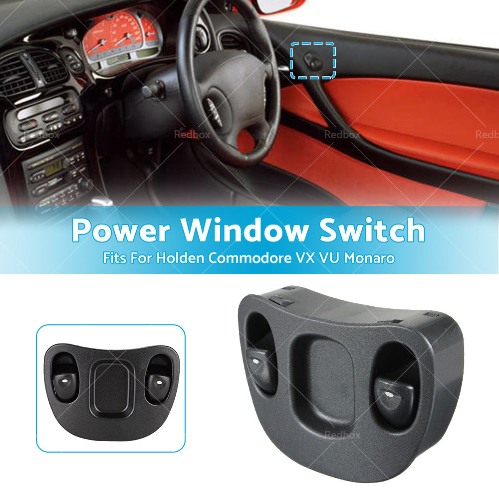 2-Button Power Window Switch Fits For Holden Commodore Ute VT VU Monaro VX