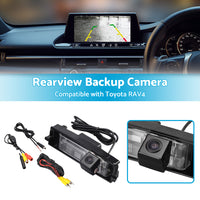 Car Reverse Camera Rear View Backup Parking Suitable for Toyota RAV4 2006-2012