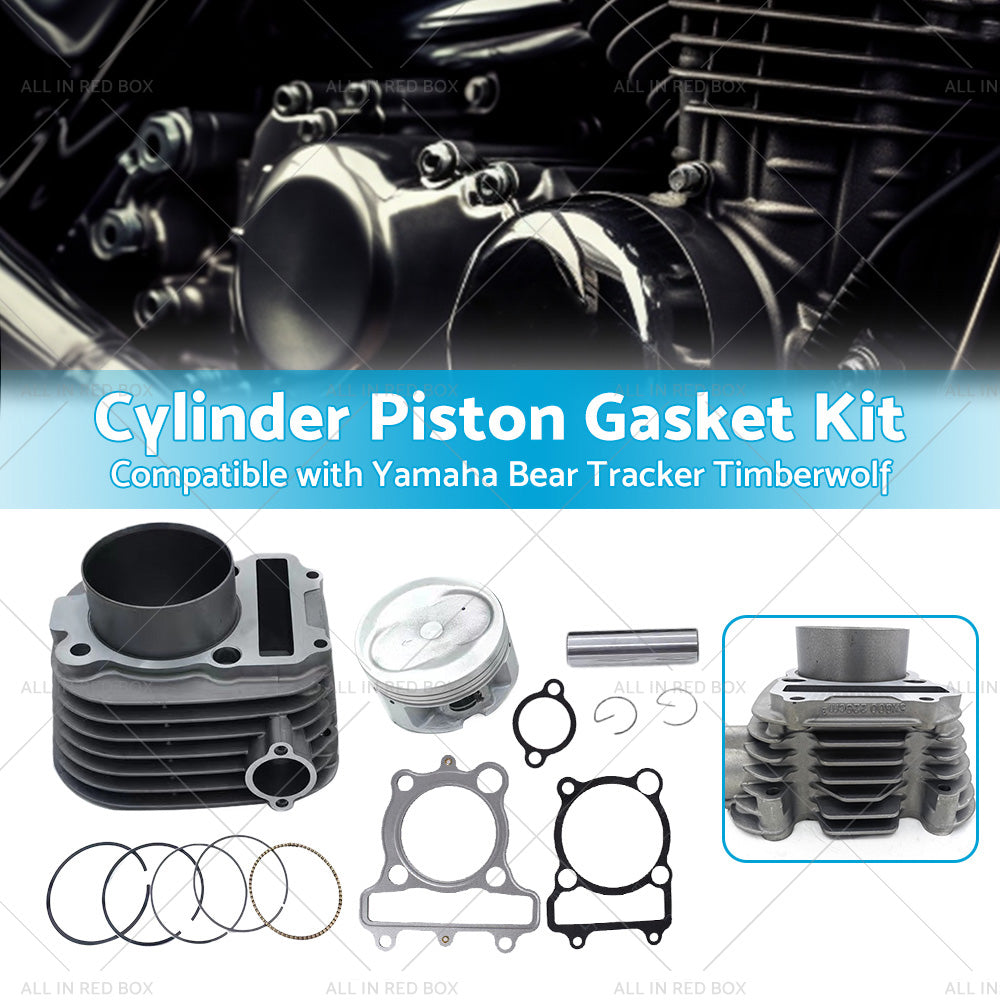 Cylinder Piston Gasket Kit Suitable For Yamaha Moto-4 Bear Timberwolf 250