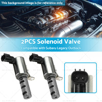 2x Solenoid Valve VVT Suitable for Subaru Legacy Outback Forester 10921-AA040