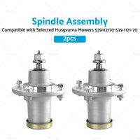 2x Spindle Assembly Suitable For Selected Husqvarna Mowers 539112170 539 1121-70