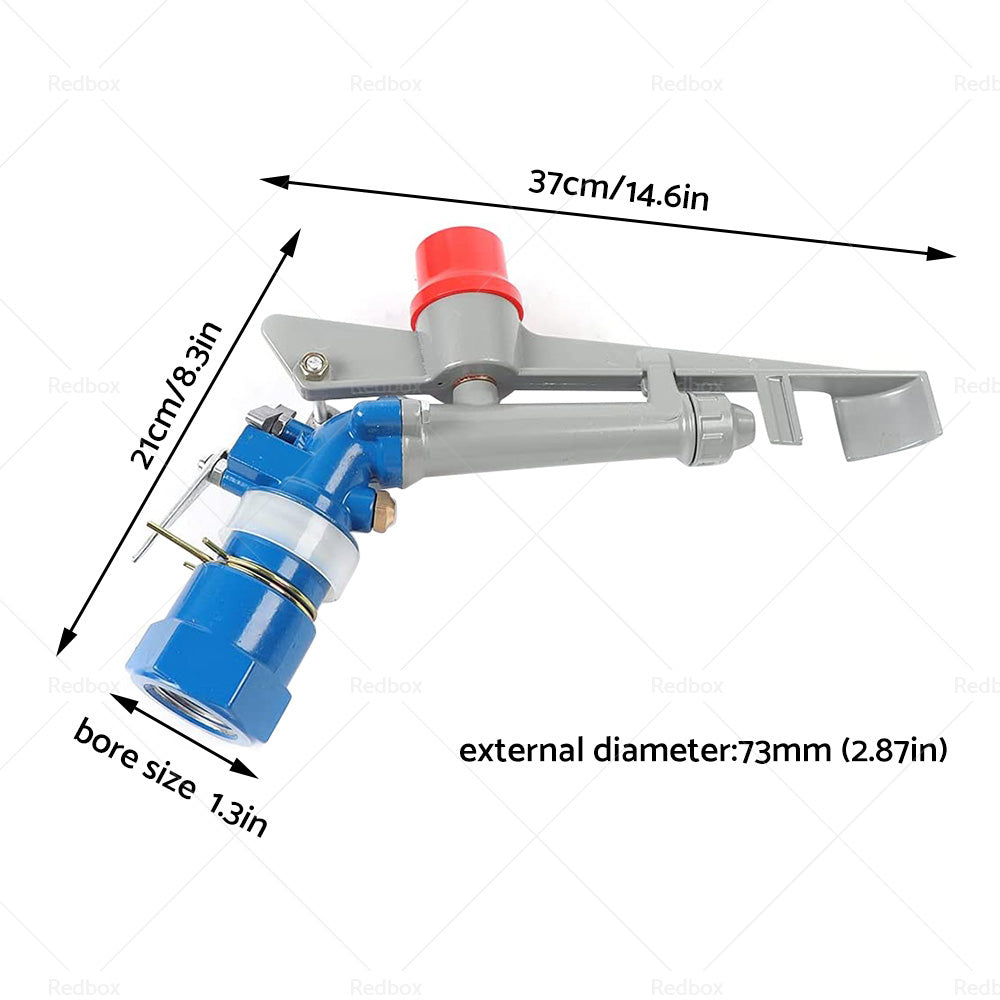 1'' Irrigation Spray Tool Sprinkler Large 360¡ã Adjustable Impact Area Water