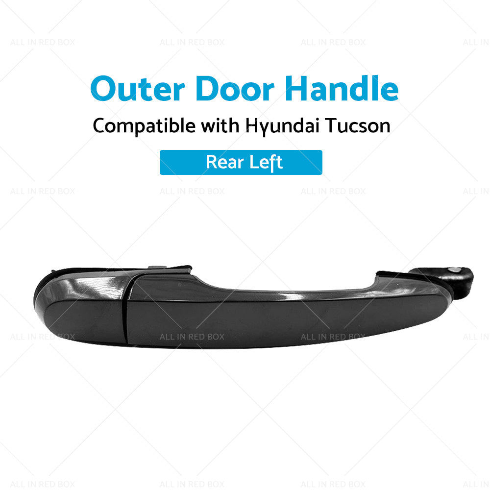 Rear Left Smooth Exterior Outer Door Handle Suitable For Hyundai Tucson 05-09