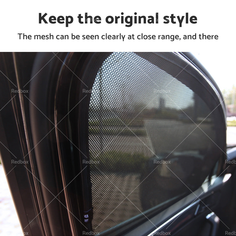 Window Sun Shade for Toyota RAV4 2019-2023 Magnetic Car Sun Blind Mesh Rear Side