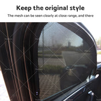 Window Sun Shade for Toyota RAV4 2019-2023 Magnetic Car Sun Blind Mesh Rear Side