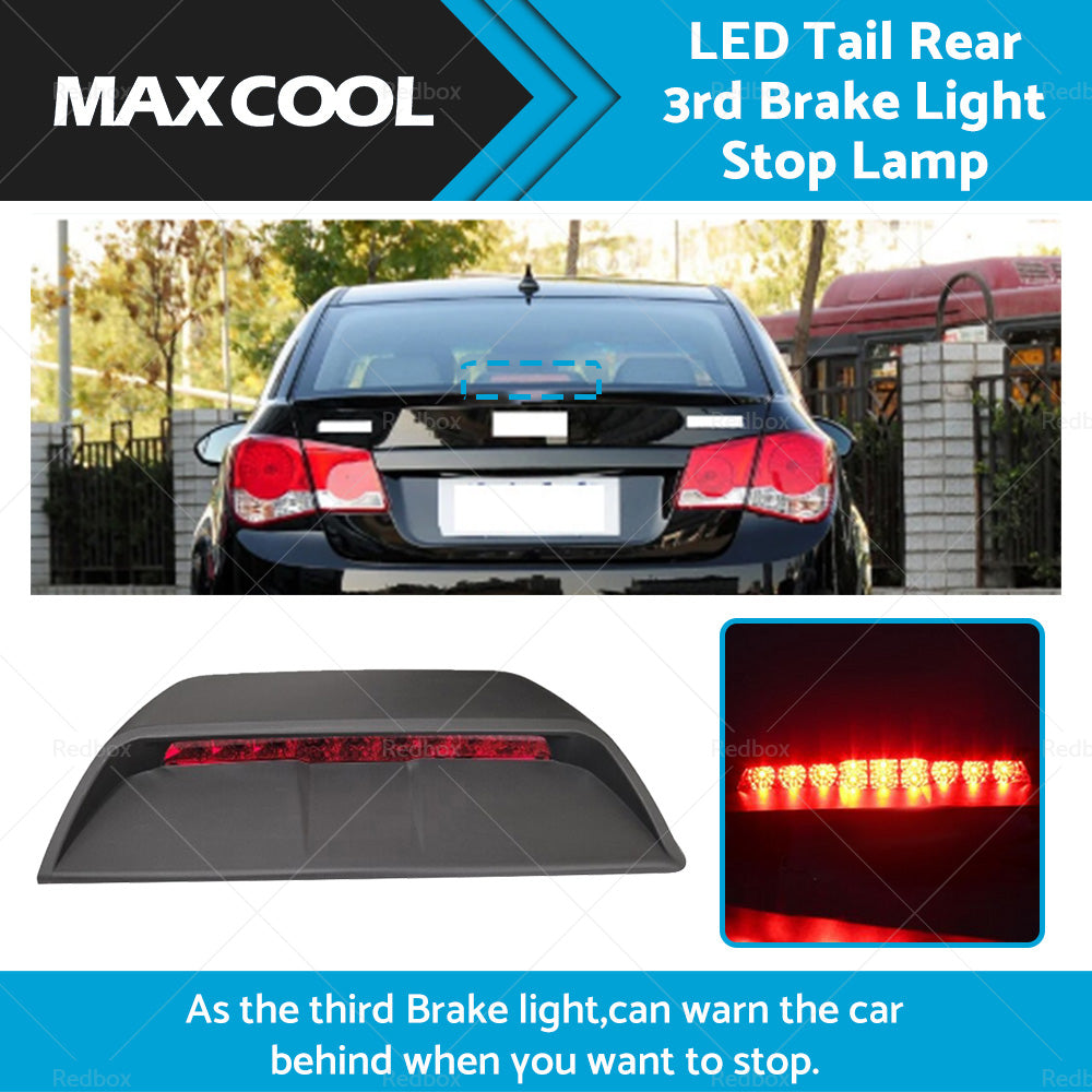 LED Tail Rear 3rd Brake Light Stop Lamp Suitable For Holden Cruze Sedan JH 09-17