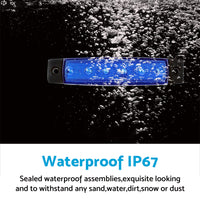 12x LED Deck Courtesy Lights Suitable For Marine Boat Stern Transom 12V Waterproof