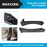 Left Inner Door Panel Handle Pull Suitable For BMW E90 3 Series 320i 335i Sedan