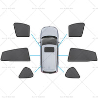 Magnetic Car Window Sun Shades Suitable for Subaru XV/Impreza 2017-2023