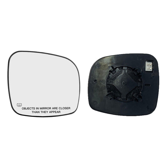 Right Side Mirror Glass Suitable For Chrysler Grand Voyager 2008-2015 Heated Convex