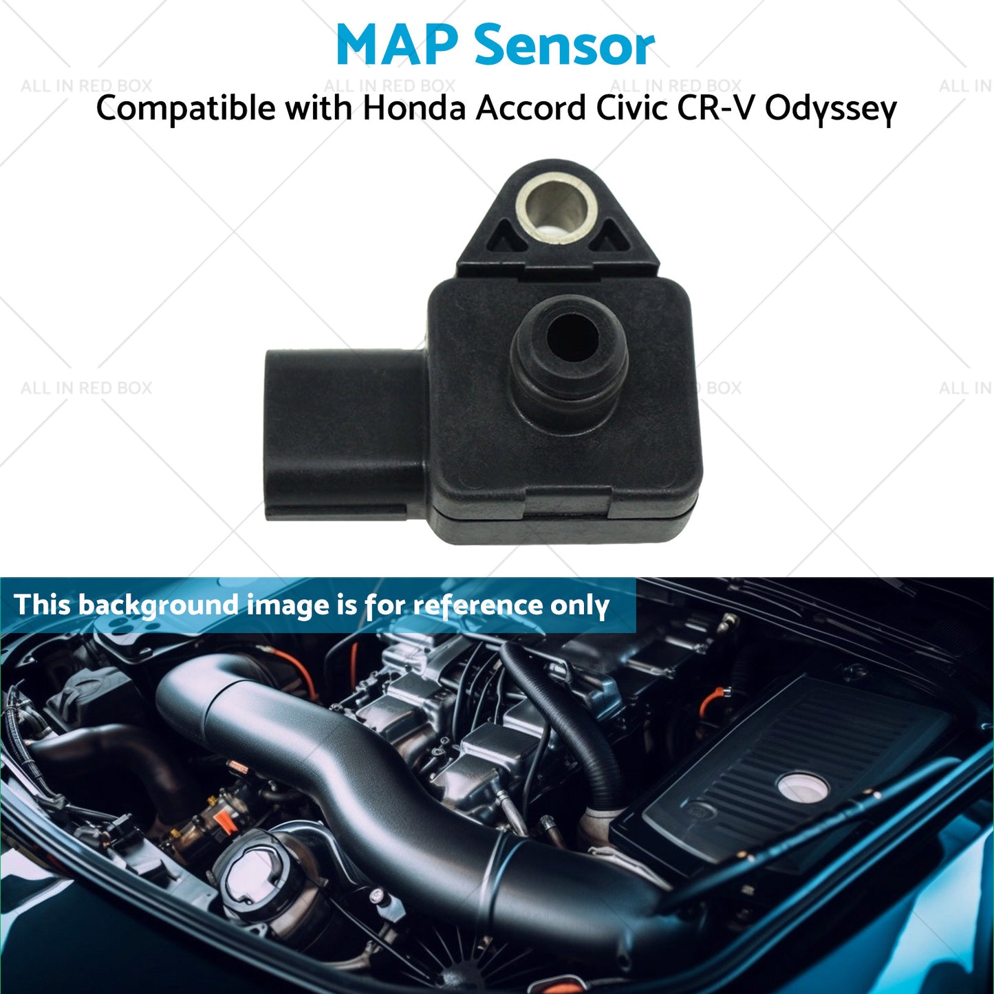 37830PGKA01 MAP Sensor Suitable for Honda Accord Civic CR-V Odyssey Acura MDX