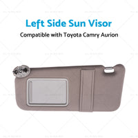 7432006780B0 Left Side Sun Visor Gray Suitable for Toyota Camry Aurion 07-11