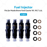 4X Fuel Injectors 105078-0111 for Mazda Bravo Ford Courier WL WLT 2. 5L Diesel