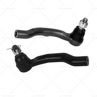 2x LH+RH Outer Tie Rod Ends Suitable for Nissan Navara 2WD 4WD D40M Chassis VSK