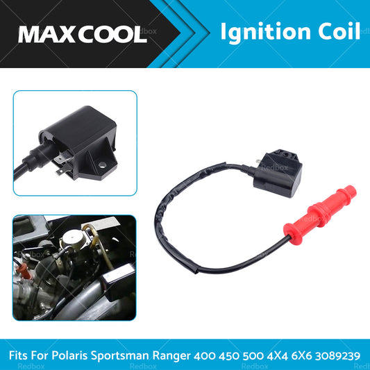 Ignition Coil Fits For Polaris Sportsman Ranger 400 450 500 4X4 6X6 3089239