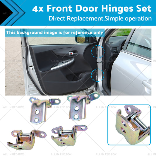 824212J000 824212J00A 4x Front Door Hinges Set Suitable for Nissan Patrol GU Y61