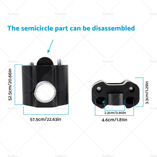 HandleBar Fat Bar Risers Mount Clamp Adaptor For  22mm to 28mm Pit Dirt Bike