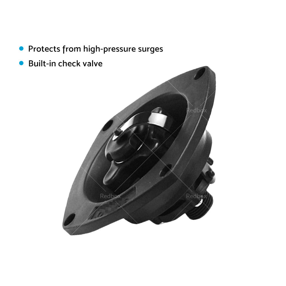 Black Water Inlet with Pressure Regulator Filler Entry Fits For Caravan RV Boat