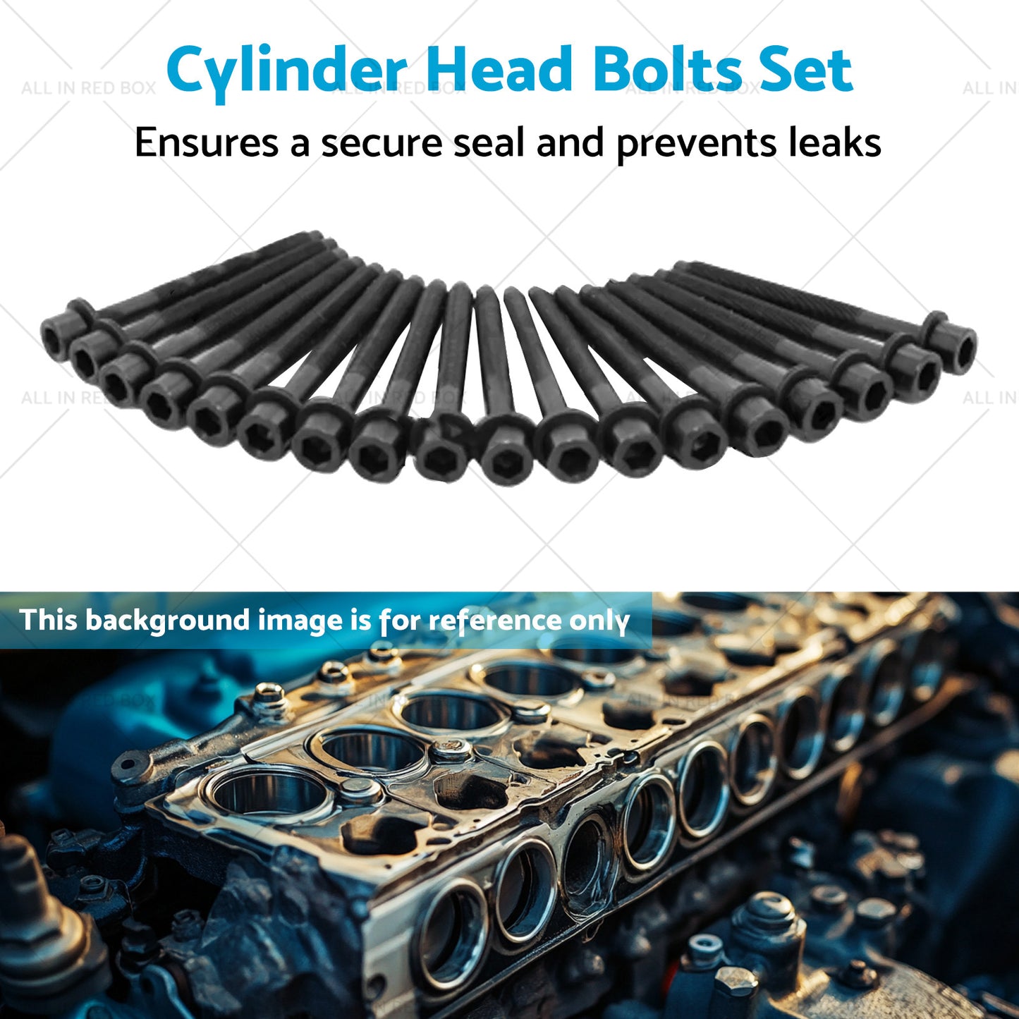 Cylinder Head Bolts Set Suitable For Mitsubishi QE Triton MQ MR 2015-on 4N15