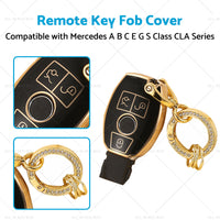 TPU Remote Car Key Fob Cover Case Suitable for  Mercedes A B C E G S Class CLA