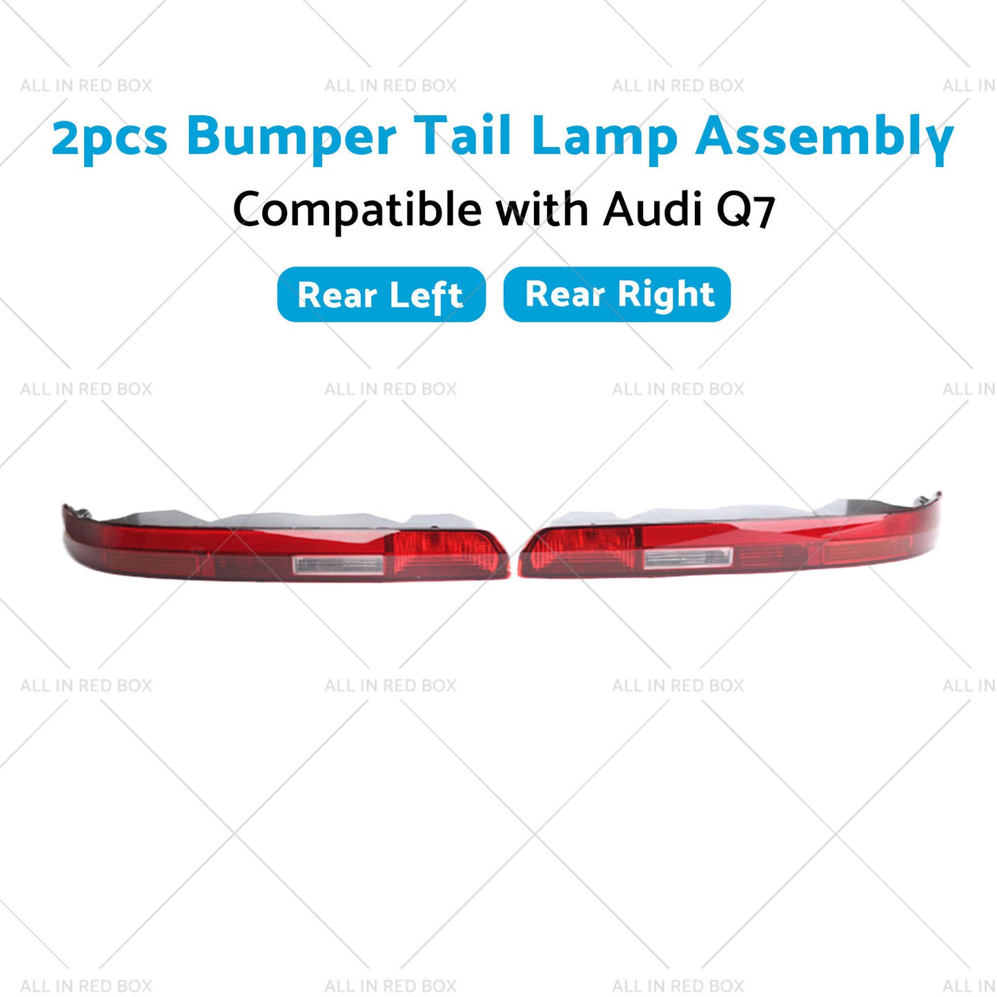 Rear LR  Bumper Tail Light Lamp Assembly 4M0945096 Suitable For Audi Q7 16-23