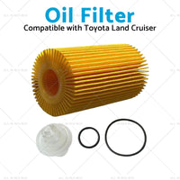 Oil Filter Suitable for Toyota Land Cruiser 200 Series 4. 5 Diesel V8 R2651P