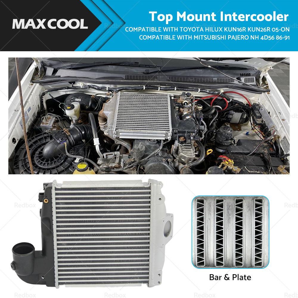 INTERCOOLER SUITABLE FOR TOYOTA HILUX KUN16R KUN26R TD 05-17  or  PAJERO NH 86-91