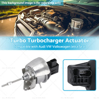 Turbo Turbocharger Actuator Suitable for 10-19 Audi VW Volkswagen Jetta Seat